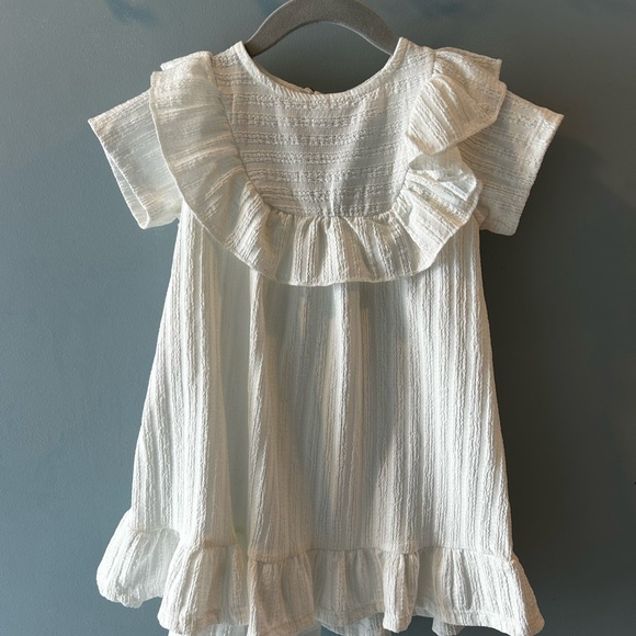 Zara Textured Ruffle Dress - Picture 5 of 5